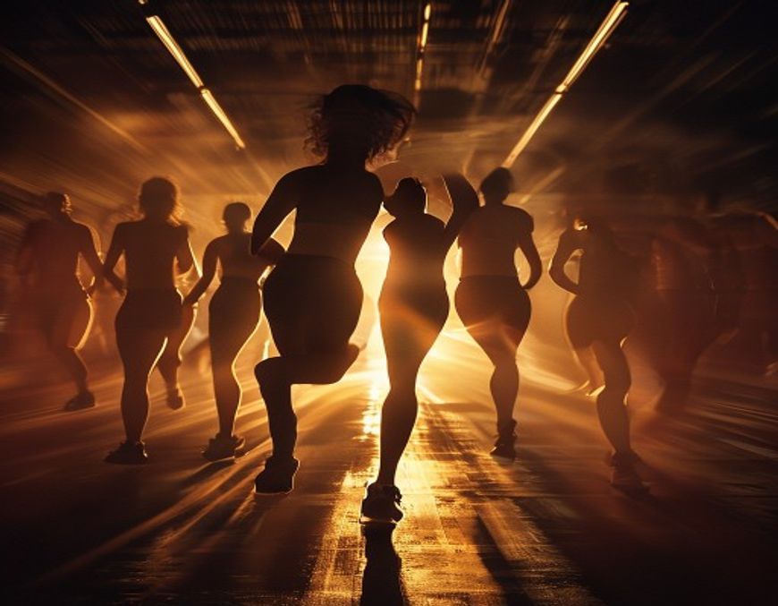 Group fitness class